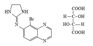 brimo-timo-structure-brimonidine