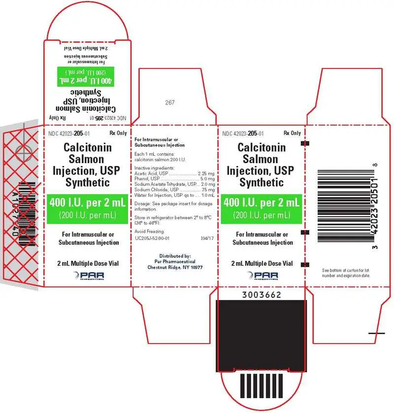 Calcitonin Salmon Injection - Carton