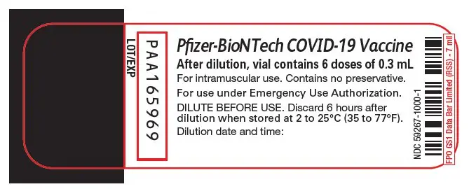 Principal Display Panel - 1.8 mL Vial Label