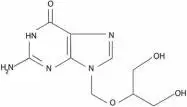 Ganciclovir (structural formula)