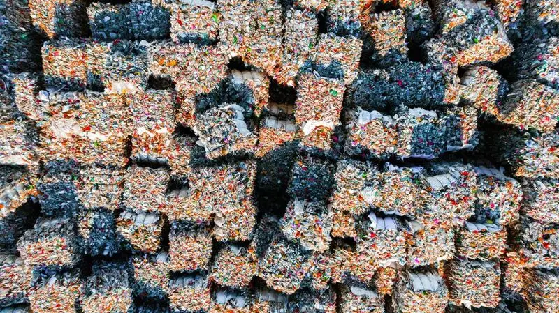 photo of microplastic matter