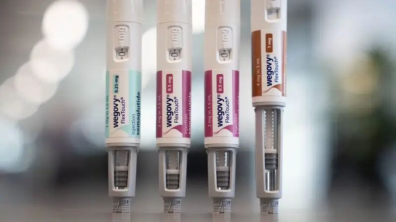 photo of Wegovy syringes