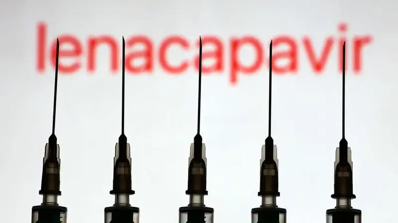 Five syringes full of lenacapavir, a vaccine that could help prevent HIV