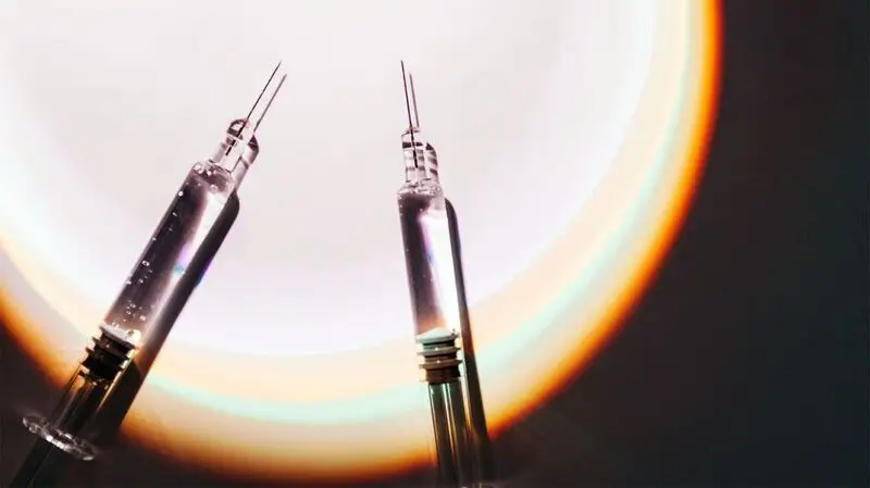 two syringes