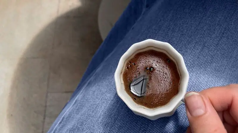 cup of Turkish coffee