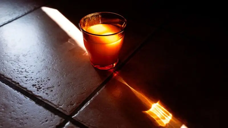 glass of orange juice