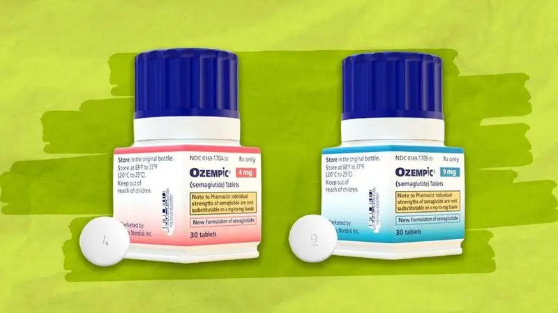 Ozempic pill bottles