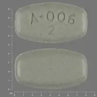 Abilify (Aripiprazole (oral) [ ar-i-pip-ra-zole ])-A-006       2-2 mg-Green-Rectangle