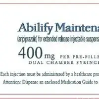 Abilify maintena (Aripiprazole lauroxil (injection) [ ar-i-pip-ra-zole ])-medicine-400 mg prefilled dual chamber syringe