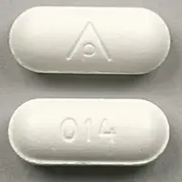 Acetaminophen (Acetaminophen (oral))-AP 014-500 mg-White-Oval