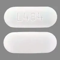 Acetaminophen (Acetaminophen (oral))-L484-500mg-White-Capsule-shape