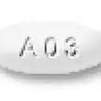 Acyclovir (Acyclovir (oral) [ a-sye-klo-veer ])-A 03 800-800 mg-White-Oval