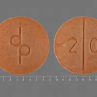 Adderall (Amphetamine and dextroamphetamine)-dp 2 0-20 mg-Peach-Round