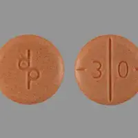 Adderall (Amphetamine and dextroamphetamine)-dp 3 0-30 mg-Peach-Round