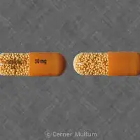 Adderall xr (Amphetamine and dextroamphetamine [ am-fet-a-meen-and-dex-troe-am-fet-a-meen ])-ADDERALL XR 30 mg-30 mg-Orange-Capsule-shape