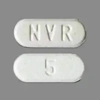 Afinitor (Everolimus)-NVR 5-5 mg-White-Oval