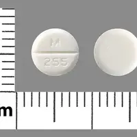 Albuterol inhalation (Albuterol inhalation)-M 255-2 mg-White-Round