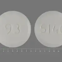 Alendronate (Alendronate [ a-len-dro-nate ])-93 5140-5 mg-White-Round