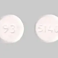 Alendronate (Alendronate [ a-len-dro-nate ])-93 5140-5 mg-White-Round