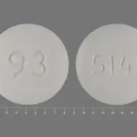 Alendronate (Alendronate [ a-len-dro-nate ])-93 5141-10 mg-White-Round