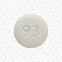 Alendronate (Alendronate [ a-len-dro-nate ])-93 5141-10 mg-White-Round