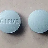Aleve liquid gels (Naproxen [ na-prox-en ])-ALEVE-220 mg-Blue-Round