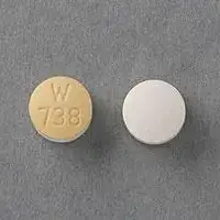 Alfuzosin (Alfuzosin [ al-fue-zoe-sin ])-W738-10 mg-White & Yellow-Round