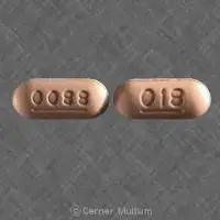 Allegra (Fexofenadine)-0088 018-180 mg-Orange-Oval