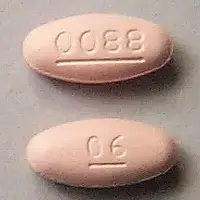 Allegra (Fexofenadine)-0088 06-60 mg-Peach-Oval