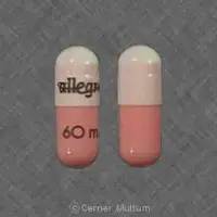 Allegra (Fexofenadine)-allegra 60 mg-60 mg-Pink & White-Capsule-shape