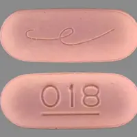 Allegra (Fexofenadine)-E 018-180 mg-Orange-Oval