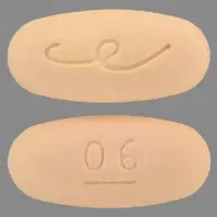 Allegra (Fexofenadine)-E 06-60 mg-Orange-Oval