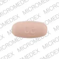 Allegra (Fexofenadine)-E 06-60 mg-Orange-Oval