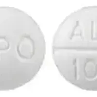 Allopurinol (Allopurinol (oral/injection) [ al-oh-pure-i-nol ])-APO ALL 100-100 mg-White-Round