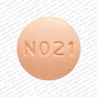 Allopurinol (Allopurinol (oral/injection) [ al-oh-pure-i-nol ])-N021-300 mg-Orange-Round