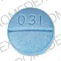 Alprazolam (Alprazolam)-031 R-1 mg-Blue-Round