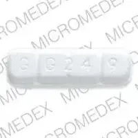 Alprazolam (Alprazolam)-GG 249-2 mg-White-Rectangle