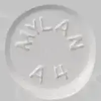 Alprazolam (Alprazolam)-MYLAN A4-2 mg-White-Round