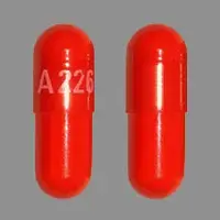 Amantadine (Amantadine)-A226-100 mg-Red-Capsule-shape