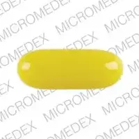 Amantadine (Amantadine)-C-122-100 mg-Yellow-Capsule-shape