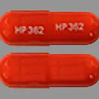 Amantadine (Amantadine)-HP 362 HP 362-100 mg-Orange-Capsule-shape