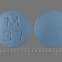 Amitriptyline (Amitriptyline)-M 37-75 mg-Blue-Round