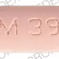 Amitriptyline (Amitriptyline)-M 39-150 mg-Pink-Capsule-shape