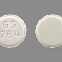 Atenolol (Atenolol [ a-ten-oh-lol ])-GG 264-100 mg-White-Round