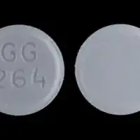 Atenolol (Atenolol [ a-ten-oh-lol ])-GG 264-100 mg-White-Round