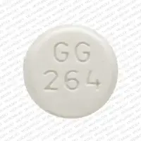 Atenolol (Atenolol [ a-ten-oh-lol ])-GG 264-100 mg-White-Round