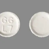 Atenolol (Atenolol [ a-ten-oh-lol ])-GG L7-25 mg-White-Round