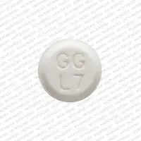 Atenolol (Atenolol [ a-ten-oh-lol ])-GG L7-25 mg-White-Round