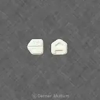 Ativan (Lorazepam [ lor-a-ze-pam ])-A 64 WYETH-1 mg-White-Five-sided