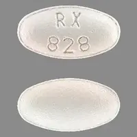 Atorvastatin (Atorvastatin [ a-tor-va-sta-tin ])-RX 828-20 mg-White-Oval